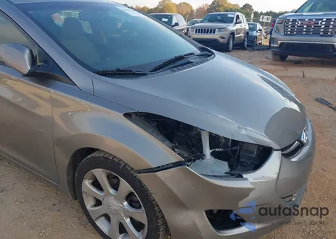 2013 Hyundai Elantra Limited from USA, damaged, VIN 5NPDH4AE3DH237425